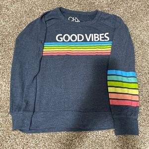 Chaser “Good Vibes” Sweater Womans size M